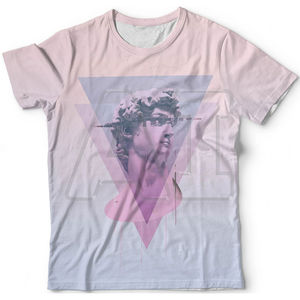 Nouvelle Arrivée Conception de Maquette Sublimation Imprimer Top Tee Surdimensionné Personnaliser En Gros Pas Cher T-shirt Blanc pour Hommes - Product Image 1