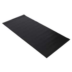 HolaHatha Medium Grey PVC Fitness Mat Lightweight <b>Padded</b> <b>Foam</b> for Workout Custom Logo Portable Gym Yoga Mat - Product Image 1