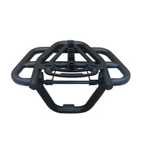 Support arrière pour moto, construction en acier, capacité de charge lourde, plateforme de transport durable avec revêtement en poudre