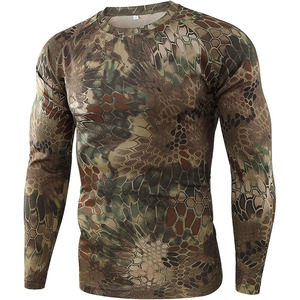 Camiseta Deportiva de Compresión de Manga Larga para Hombre, Cuello Redondo, Corte Ajustado, Secado Rápido, Transpirable, Ecológica, 320g, Tejido Deportivo - Product Image 1
