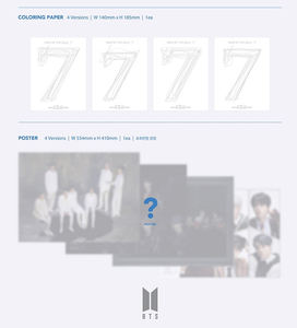 BTS-MAP of the SOUL7 CD Musique Pop Coréenne - Product Image 6