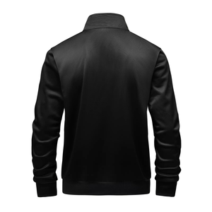 Ensemble de survêtements athlétiques pour hommes, veste zippée et joggings, tenue de sport deux pièces, combinaison d'entraînement de gymnastique avec logo personnalisé - Product Image 6