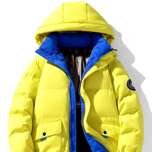 Veste à bulles d'hiver à la vente chaude pour hommes, veste à bulles légère et chaude pour l'extérieur, veste à bulles en duvet pour hommes - Product Image 1