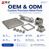 Composants de fabrication additive, service d'usinage CNC, pièces en alliage d'aluminium de précision, fraisage 4 axes, OEM personnalisé, nickel argenté
