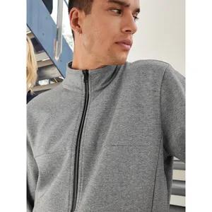 Veste à fermeture éclair pour homme, sweat-shirt et hoodie promotionnels personnalisés avec design sur mesure - Product Image 6