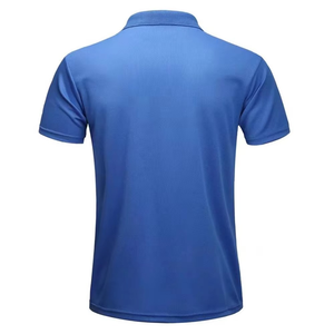 Liso Dry Fit Polo Camisetas Hombre Transpirable Poliéster Golf Camisa Unisex Secado rápido Deporte Cuello Camiseta Camisas Polos Para Hombres - Product Image 3