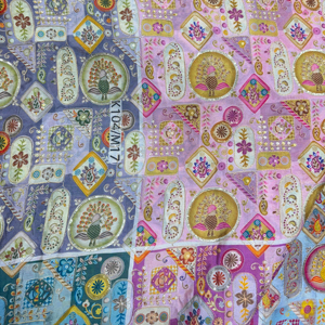 Tissu de broderie en viscose élégant avec travail à paillettes pour vêtements ethniques Kurtis Sarees Lehenga Fabrication Exportation Approvisionnement en vrac - Product Image 3