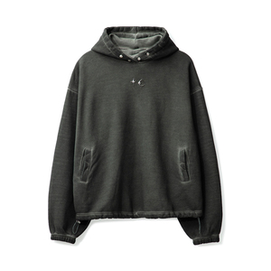 Sudadera con capucha de algodón pesado 100% de gran tamaño de lujo para hombre, hecha a medida, teñida Lisa para invierno, venta al por mayor, sudaderas con capucha para hombre, servicio OEM - Product Image 1