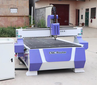 Woodpro petit routeur cnc 3.2kw moteur de broche de bureau routeur Cnc à axe unique 1325 cnc machine de routeur en bois et métal