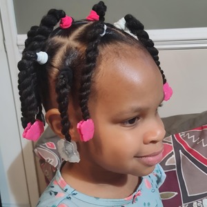 Fermagli e Fiocchi per Capelli Hot Pink Sweet Pea GaBBY (10 Pezzi) Antiscivolo e Fissaggio Sicuro - Product Image 4