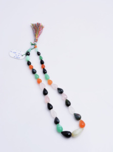 Collar de 16 Pulgadas con Gemas Mixtas Facetadas en Forma de Gota, Naturales, para la Elaboración de Joyería Fina - Product Image 4