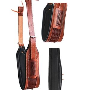 Catégorie Produit Circonférence arrière de flanc de cheval occidental en cuir de qualité supérieure personnalisée pour l'équitation taille haute - Product Image 1