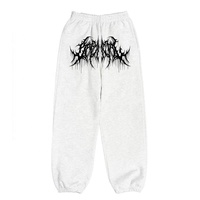Pantalon de jogging évasé personnalisé avec logo du fabricant pour homme, en toile, respirant, écoresponsable, décontracté, mi-long, en Spandex/Coton