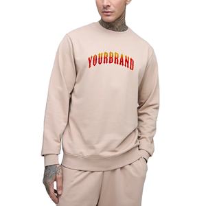 Recién llegado 2025 100% algodón Hombre sudadera personalizada 3D puff impreso logo peso pesado gota hombro hombres sudaderas con capucha y sudadera - Product Image 1