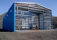 Nave Industrial Prefabricada de Estructura de Acero para Producción Industrial