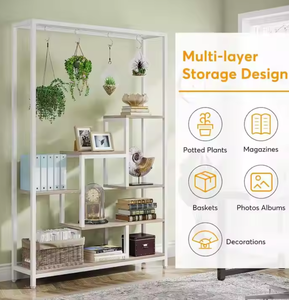 Étagères de rangement robustes à 5 niveaux de qualité supérieure Design d'usine personnalisé pour les unités d'affichage de magasin de grandes plantes - Product Image 5