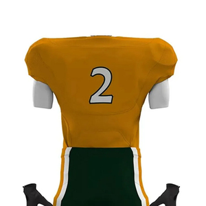 Vêtements de sport de haute qualité à bas prix, uniforme de football américain respirant, taille plus, manches trois quarts, uniforme de football américain - Product Image 5