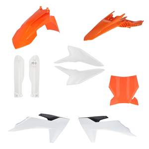 For KTM Acerbis Full Plastic ABS <b>Kit</b> Compatible Motorcycle Fairing - Product Image 1