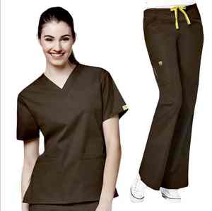 OEM Scrubs manga corta Tops Jogger pantalones conjuntos médico Hospital enfermería Scrub uniformes hombres enfermera Scrubs Set - Product Image 4