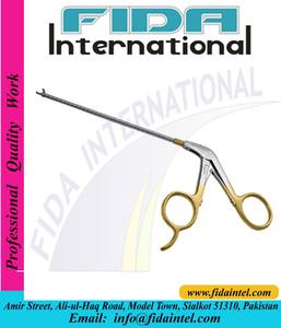 Pince chirurgicale pour sinoscopie et ORL, pour chirurgie de la cavité frontale, manuelle, 65 mm, poinçon de coupe circulaire, acier inoxydable, instruments chirurgicaux FIDA - Product Image 4