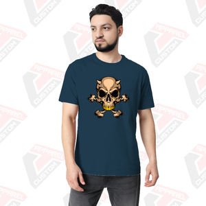 เสื้อยืดผู้ชายเนื้อผ้านุ่มพิเศษ สวมใส่สบาย เหมาะสำหรับฤดูร้อน ผลิตจากวัสดุเป็นมิตรต่อสิ่งแวดล้อม ตกแต่งด้วยผ้าเดนิม ผ้าบาติก ผ้าคอร์ดูรอย ผ้าฝ้าย 100% และแผ่นปะติด - Product Image 6