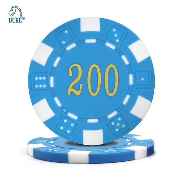 Vasti regali di alta qualità all'ingrosso personalizzato Logo ABS Poker Chips per il gioco di promozione