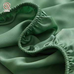 Lenzuolo di bambù 100% all'ingrosso Set di lenzuola eco-friendly per messa a terra biancheria da letto semplice stile di fabbrica diretta - Product Image 3