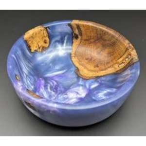 Tazón de resina de grado alimenticio con bordes lisos, perfecto para ensalada, postre, sopa, servir elementos esenciales de cocina para el hogar con estilo - Product Image 2