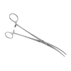 Pinces à artères Crafoord courbées 24,0 cm, instrument chirurgical manuel en acier inoxydable de qualité chirurgicale - Product Image 6