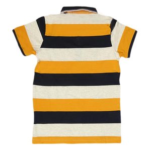 Camiseta Polo de Manga Corta para Niños - Amarillo - Product Image 2