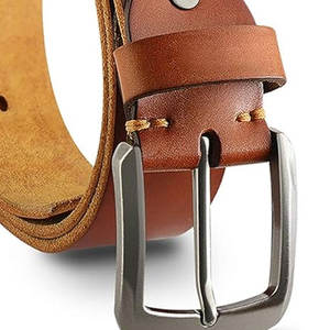 Cinturón de cuero al por mayor de fábrica, cinturón de cuero de vaca con hebilla personalizada totalmente personalizado para venta en línea - Product Image 6
