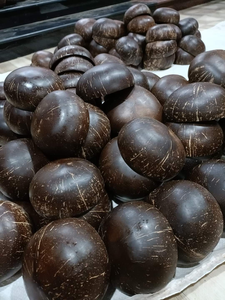 CUENCOS DE CÁSCARA DE COCO PULIDO AL MEJOR PRECIO DE 100% CUENCOS DE CÁSCARA DE COCO NATURAL TAMAÑO MINI 2024 - Product Image 4