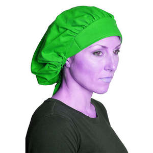 Gorro de Trabajo Unisex Ajustable con Estampado de Dientes, Gorros Quirúrgicos de Tela de Lona 100% Poliéster para Detección de Agujas, Uso Hospitalario - Product Image 1