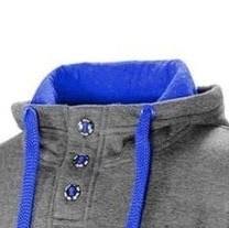 Chándal Deportivo de Invierno para Hombre, con Capucha, Color Sólido, 100% Algodón, Transpirable, Informal, a la Moda, Talla Adulto, Personalizado, en Oferta - Product Image 2