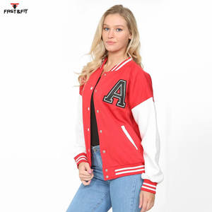 2025 diseño personalizado al aire libre invierno Vintage Streetwear College Letterman chaqueta de bombardero de béisbol - Product Image 2