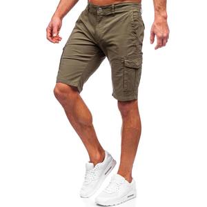 Summer <b>Mens</b> Casual Cotton <b>Shorts</b> Multi Pocket Loose Outdoor Overalls Pants <b>Men</b> Tactics Zipper Solid Cargo <b>Shorts</b> - Product Image 1