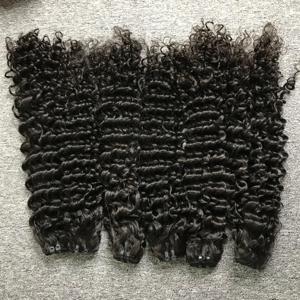 Article chaud VQ cheveux 1B vague d'eau couleur naturelle 100% extensions de cheveux humains bruts vietnamiens trame Stock fermeture en dentelle paquet profond 24h - Product Image 4