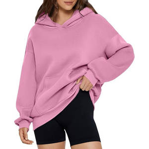 Sudaderas de gran tamaño para mujer, suéter con capucha, sudaderas de lana de gran tamaño, sudaderas informales cómodas - Product Image 1