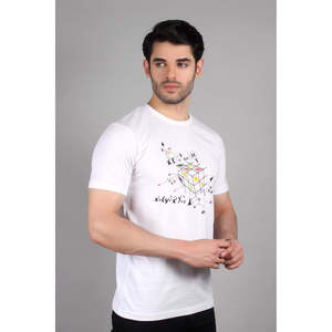 เสื้อยืดคอกลมทรงโอเวอร์ไซส์ VENDE ผ้าฝ้ายเจอร์ซีย์ 100% พิมพ์ลายด้วยวิธีซิลค์สกรีน - Product Image 2