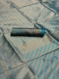 Nouveau vêtement de fête à la mode, sari en soie avec blouse, pièce indienne pour femmes, sari bon marché, prix bas, vente en gros - Product Image 6