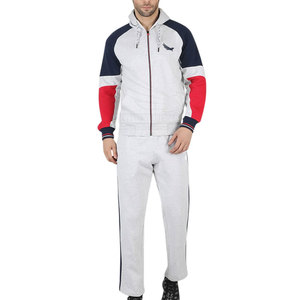 Nuevo diseño de moda su propio logotipo hombres trajes de chándal con cremallera más cálido chándal para hombres - Product Image 1