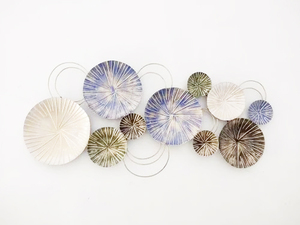 Premium Hot Creative Craft Design Fantaisie De Luxe Tenture Murale Or En Fer Forgé Intérieur Salon Cadre Art Suspendu Décoration Murale - Product Image 3