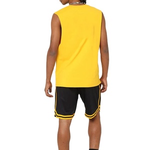 Débardeur Sportif Homme Couleur Unie Coupe Longue Ample Séchage Rapide Respirant pour l'Été et les Activités de Plein Air - Product Image 2