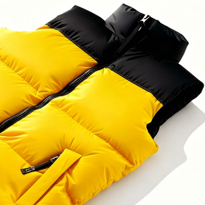 Chaleco Acolchado de Invierno de Calidad Original, Sin Mangas, Suave, Impermeable, Brillante, con Logotipo, Chaquetas para Hombre OEM - Product Image 6