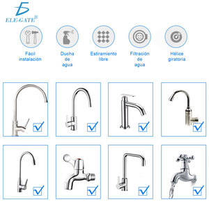 Filtro Purificador de Agua Doméstico de Fácil Instalación, Material PP - Product Image 6