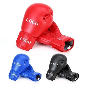 Gants de boxe MMA professionnels unisexes en cuir véritable pour fermeture Violet & Noir 16 oz Gants d'entraînement de boxe - Product Image 5