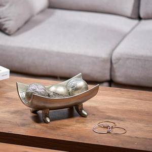 Bols profonds carrés en aluminium classiques sur les pieds pour ustensiles de cuisine Accueil Hôtel Restaurant Dates Fruits Bol de service fait à la main Hôtel - Product Image 1