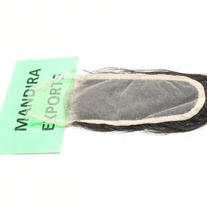 Cabello Humano Natural Indio Sin Procesar, Doble Trama a Máquina, Sin Caída, Cierre 2*6, Ondulado Natural, Ondulado Corporal, Paquetes de Cabello Humano Virgen - Product Image 4