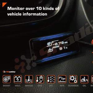 Pour les projets de tuning automobile et les concessionnaires automobiles, affichage des données du véhicule en temps réel Smart OBD2, Shadow D-Meter 2 Plus OBD2, compteur numérique - Product Image 2