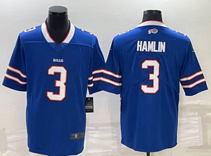 Alta calidad 17 Josh Allen 3 Damar Hamlin 14 Stefon Diggs 40 Von Miller blanco Venta caliente uniforme de fútbol cosido americano - Product Image 6